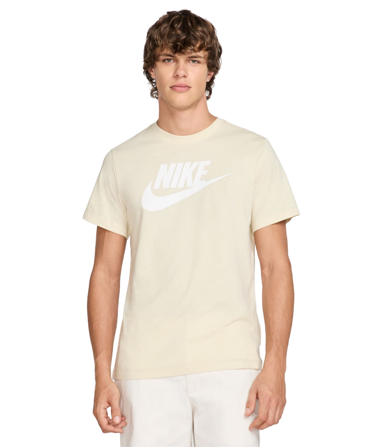 Men's Sportswear Logo T-Shirt - Lt Khaki