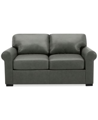 Radley Roll Arm 61" Leather Loveseat