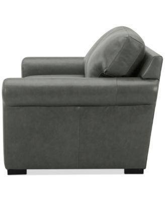 Radley Roll Arm 61" Leather Loveseat
