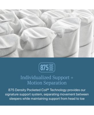 Level Two 14.75" Medium Firm Pillow Top Mattress Set - Split Queen