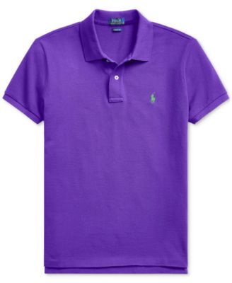 Women's Classic-Fit Mesh Polo Shirt