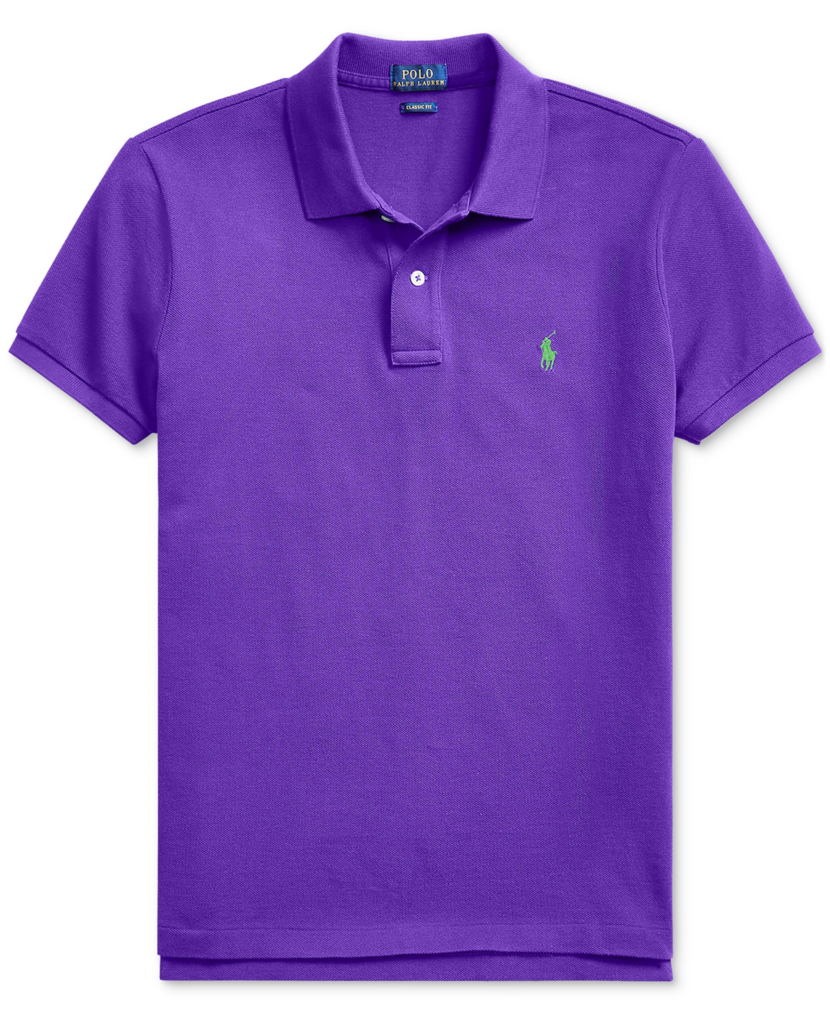 Polo Ralph Lauren Women's Classic-fit Mesh Polo Shirt In Chalet Purple