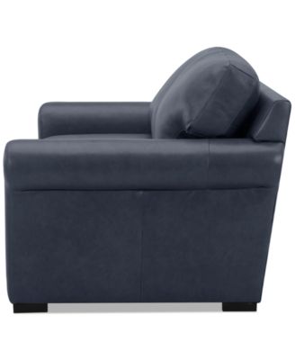 Radley Roll Arm 61" Leather Loveseat