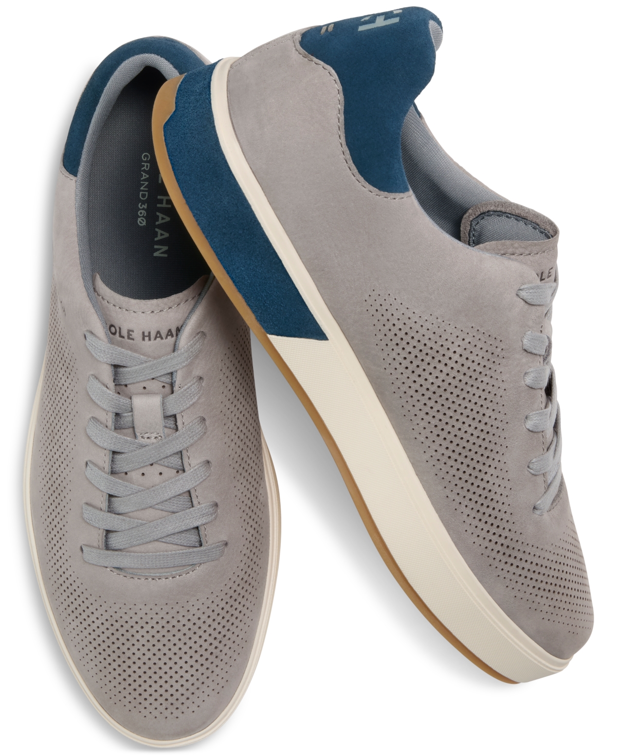Cole Haan Men's Grandprø Angleace Sneaker In Sea Stone,big Dipper