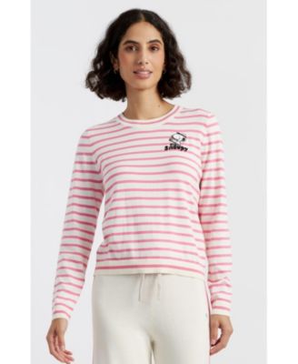 Women's Cotton Peanuts Racquet Club Sweater
