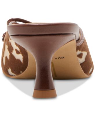 Women's Cleo Bow Slip-On Kitten-Heel Mules