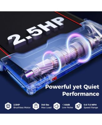 3 in 1 Folding Treadmill with Remote Control and LED Display