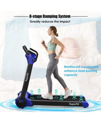 2.25 HP Electric Motorized Folding Treadmill with LED Display