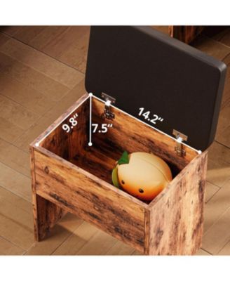 Small Makeup Vanity Desk with Mirror and Lights, Vanity Table Set with Storage Drawer