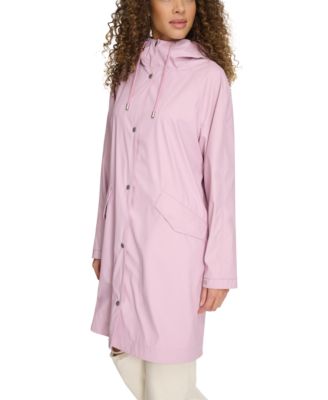 Women's Raglan Sleeve Rain Collar Jacket