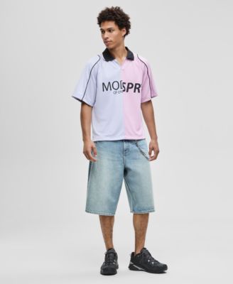 Men's Mode Relaxed-Fit Pieced Colorblocked Polo Shirt, Macy's Exclusive