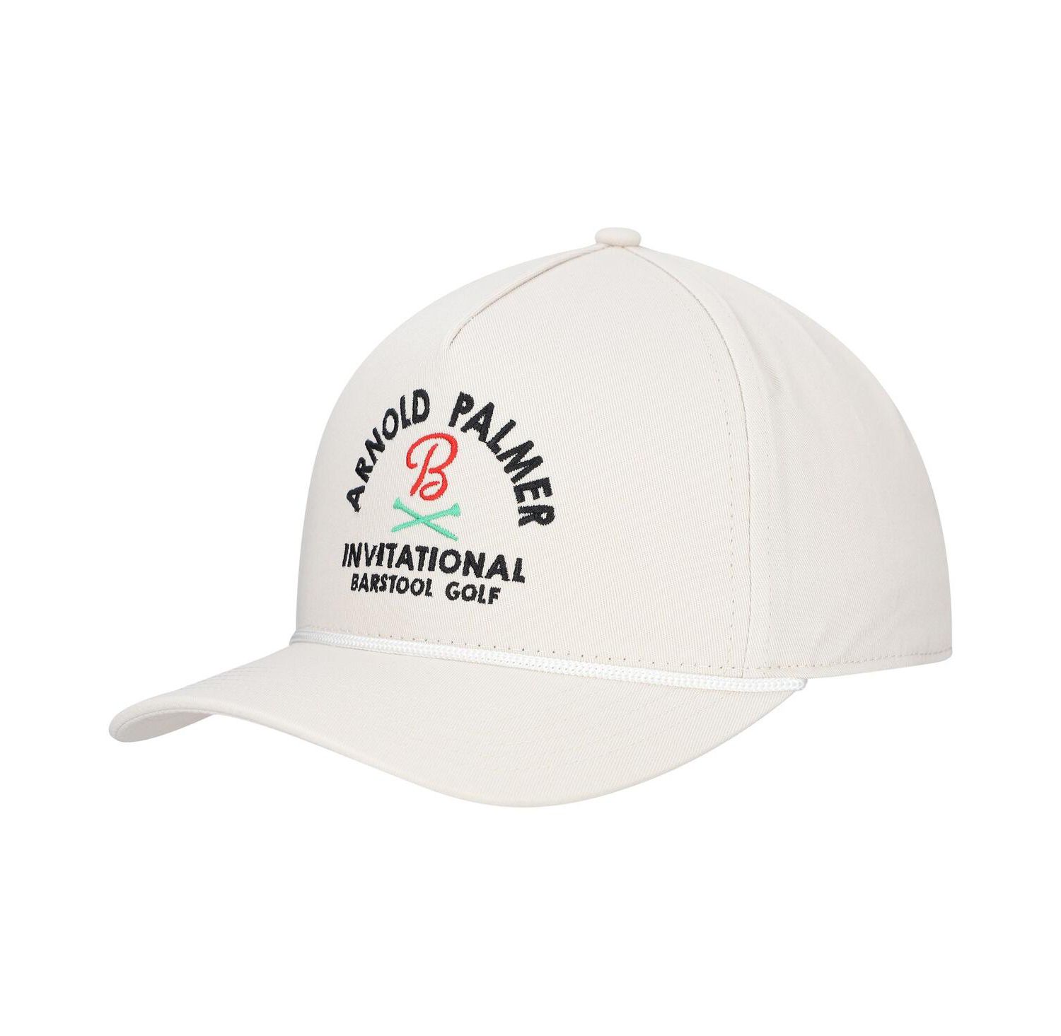 Men's and Women's Cream Arnold Palmer Invitational Adjustable Rope Hat