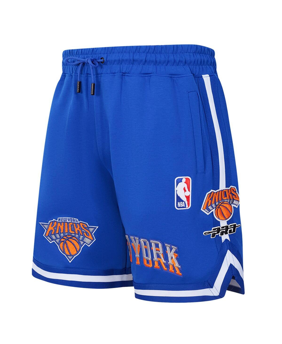 Pro Standard Men's Blue New York Knicks 2024/25 City Edition 2.0 Shorts In Blue