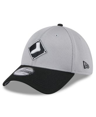 New Era - Men's Gray/Black Chicago White Sox 2025 Batting Practice 39THIRTY Flex Hat