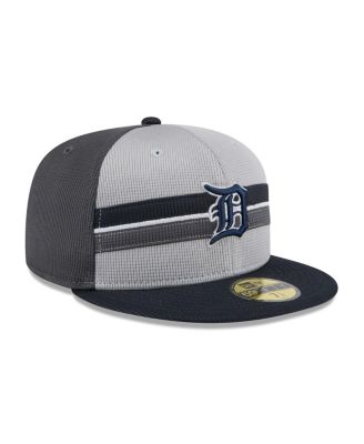 Men's Gray/Navy Detroit Tigers 2025 Batting Practice 59FIFTY Fitted Hat