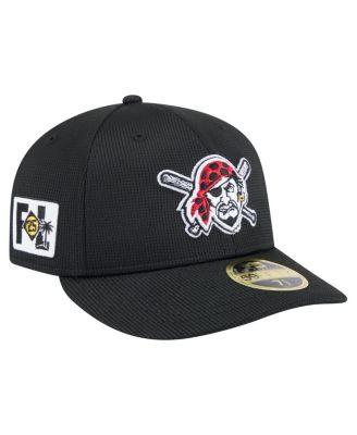 New Era - Men's Black Pittsburgh Pirates 2025 Spring Training Low 59FIFTY Fitted Hat