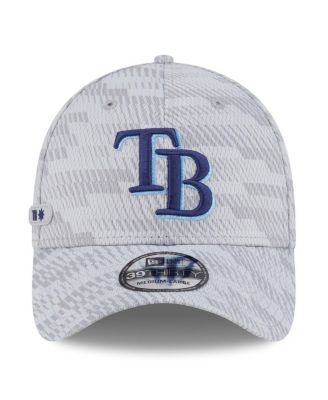 Men's Gray Tampa Bay Rays 2025 MLB Clubhouse 39THIRTY Flex Hat