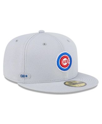 New Era - Men's Gray Chicago Cubs 2025 MLB Clubhouse 59FIFTY Fitted Hat