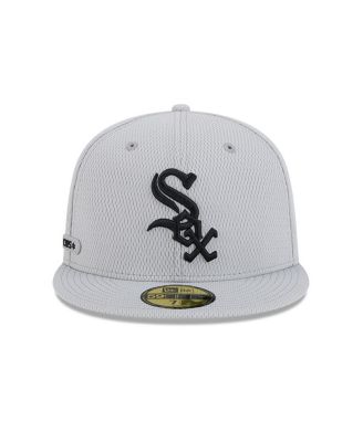 Men's Gray Chicago White Sox 2025 MLB Clubhouse 59FIFTY Fitted Hat