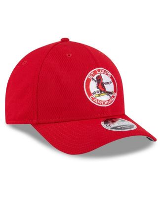 Men's Red St. Louis Cardinals 2025 MLB Clubhouse 9FORTY M-Crown Adjustable Hat
