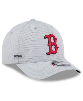 New Era - Men's Gray Boston Red Sox 2025 MLB Clubhouse 9FORTY M-Crown Adjustable Hat