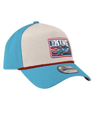 Men's Stone/Blue Richard Petty 9FORTY Rope Adjustable Hat