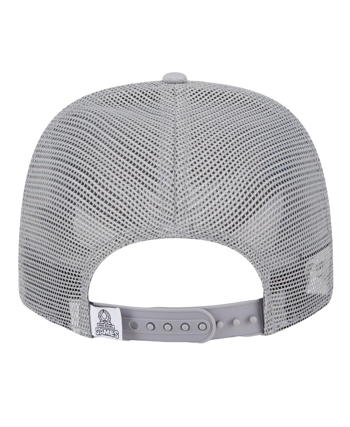 New Era Men's Gray Denver Broncos 2025 Pro Bowl 9seventy Stretch-snap Hat In Gray