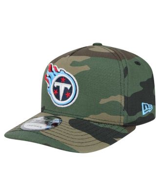 New Era - Men's Camo Tennessee Titans Woodsy 9FIFTY Snapback Hat