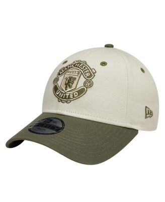New Era - Big Boys and Girls Tan Manchester United Contrast 9FORTY Adjustable Hat