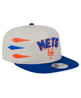 Men's Cream New York Mets Iron Golfer Snapback Hat