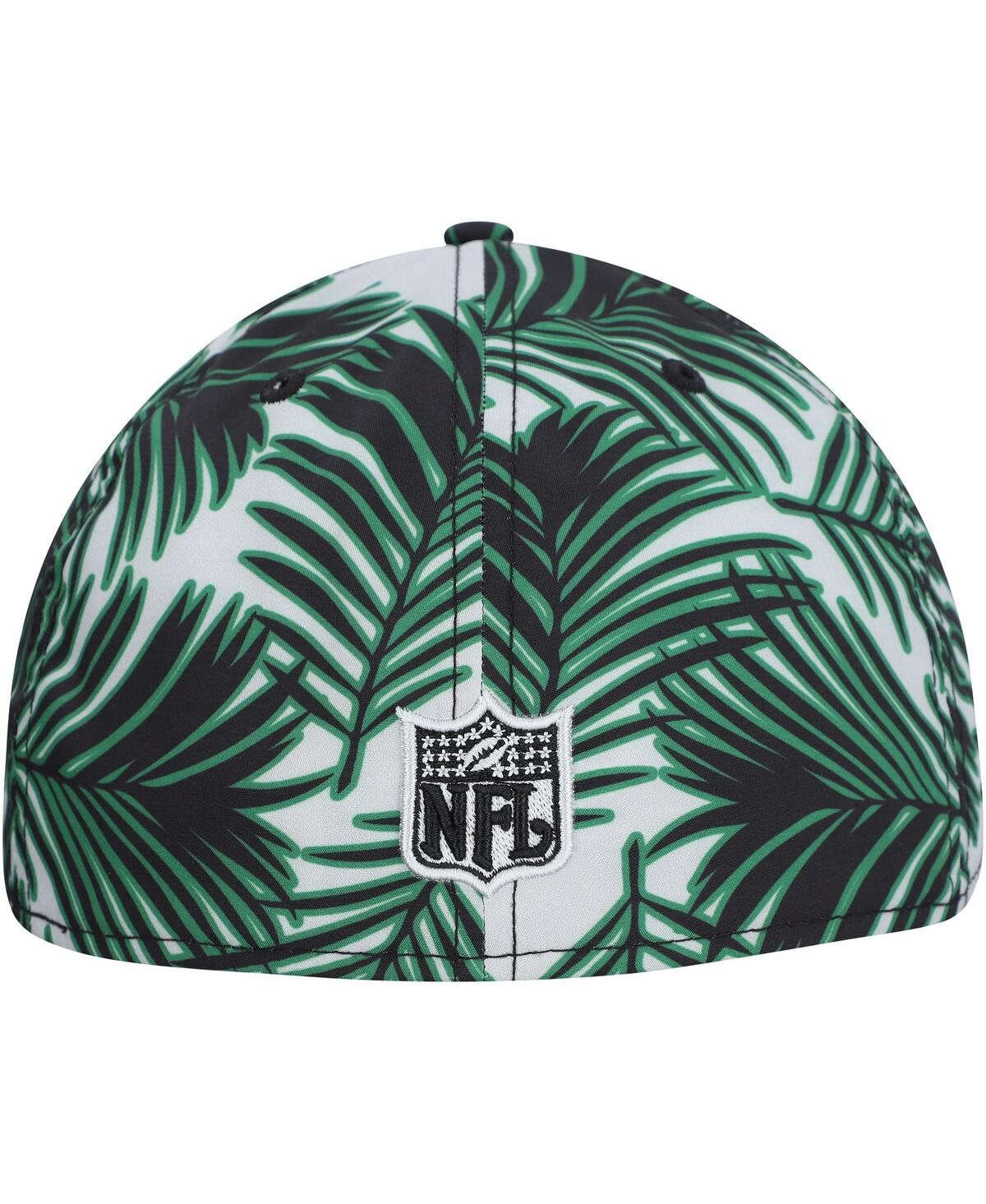 Shop New Era Men's Gray Philadelphia Eagles Palms 39thirty Flex Hat