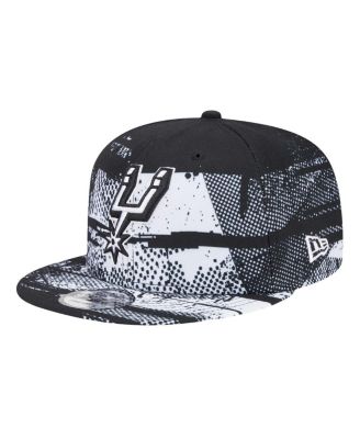 Black San Antonio Spurs Tip-Off 9FIFTY Snapback Hat