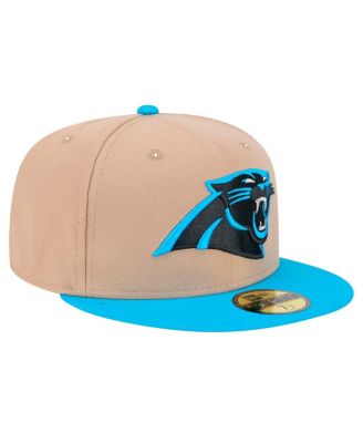 Men's Tan Carolina Panthers Logo Main 59FIFTY Fitted Hat