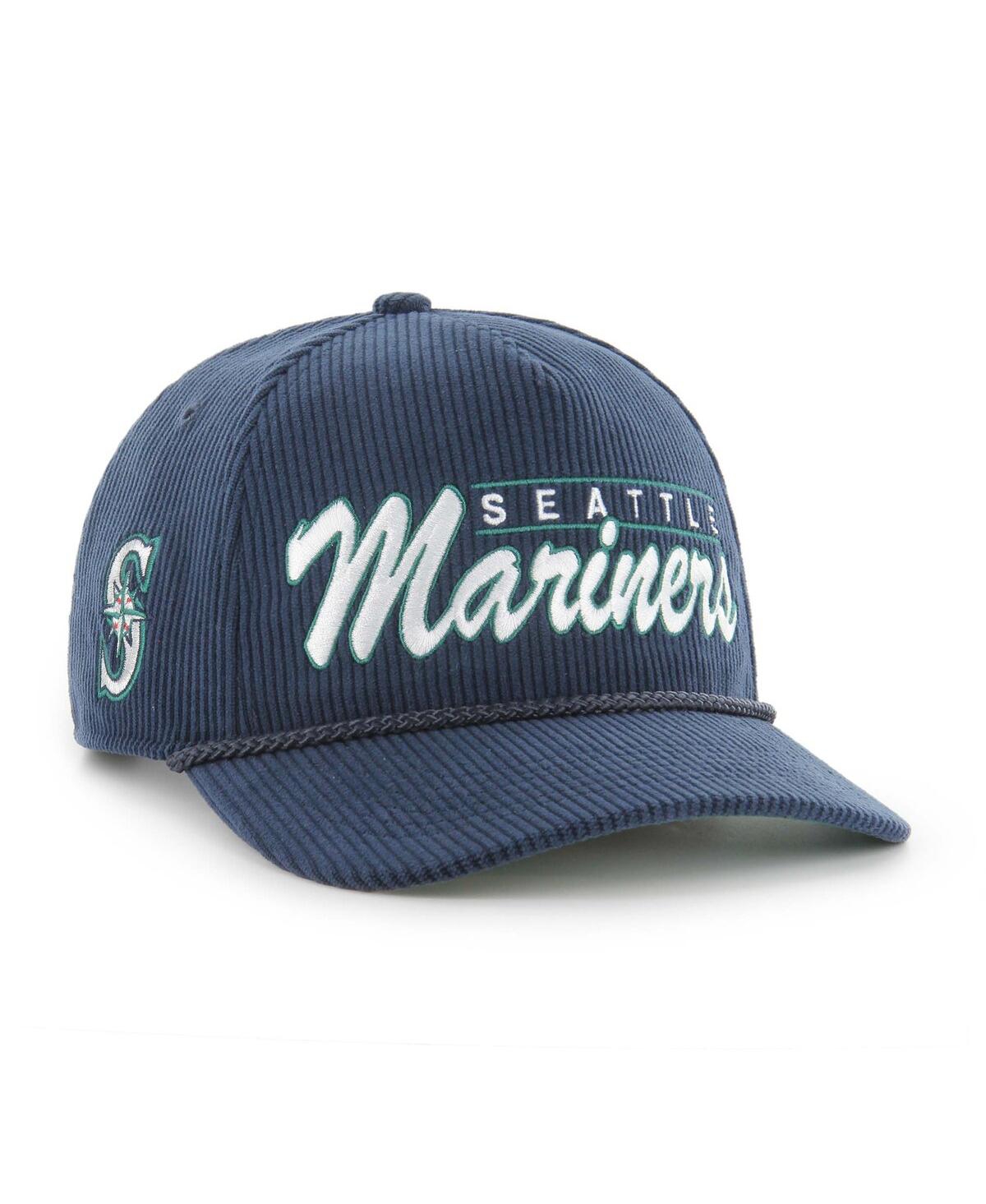 Shop 47 Brand Men's Navy Seattle Mariners Corduroy Hitch Adjustable Hat