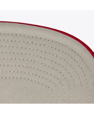 Men's Red Chicago Bulls Core Evergreen OTC Trucker Adjustable Hat