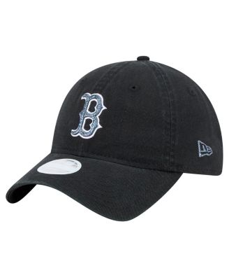 New Era - Women's Black Boston Red Sox Glitz 9TWENTY Adjustable Hat