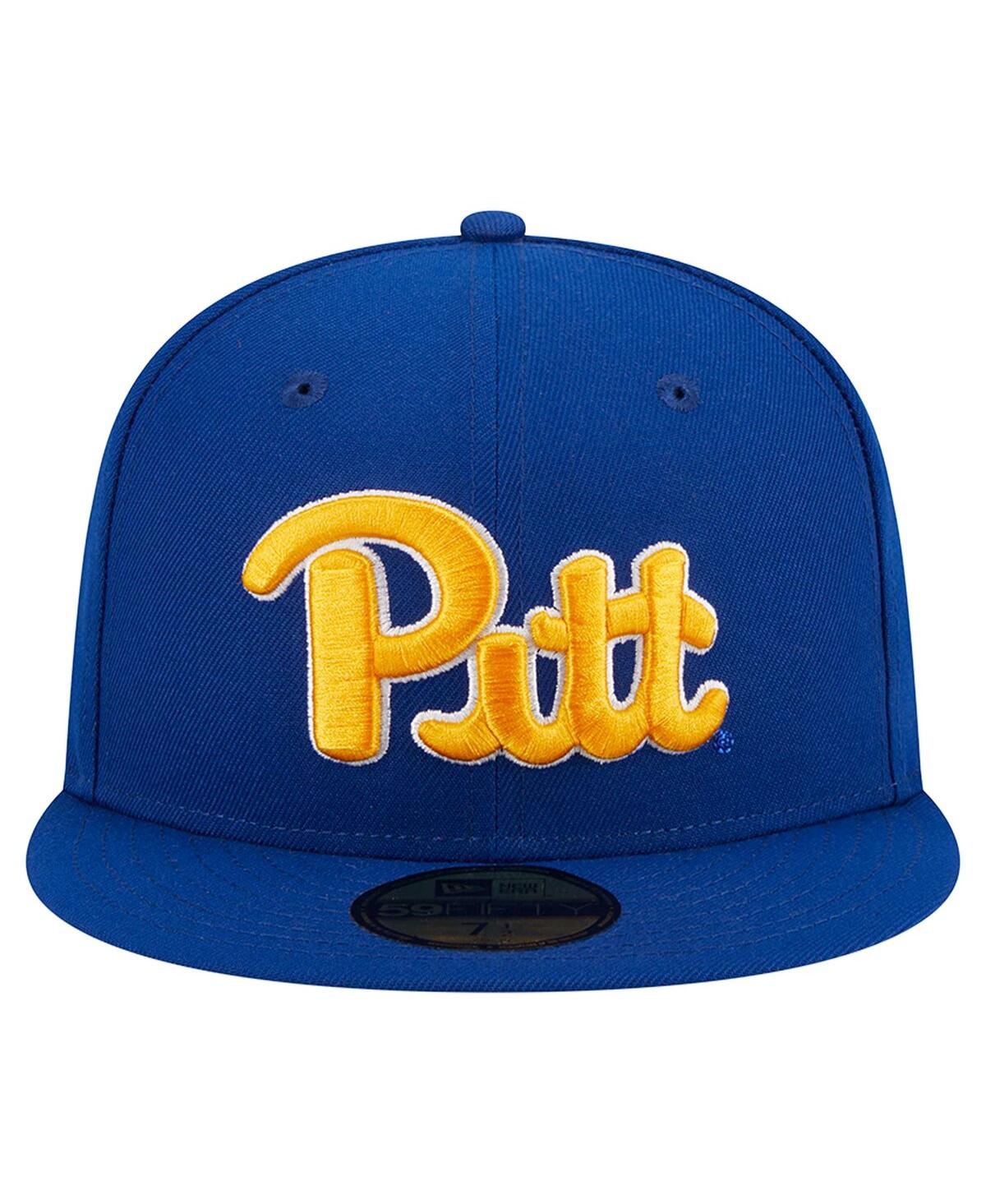 New Era Men's Royal Pitt Panthers 59fifty Fitted Hat In Royal
