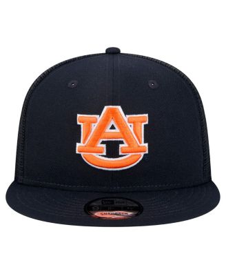 Men's Navy Auburn Tigers 9FIFTY Trucker Snapback Hat