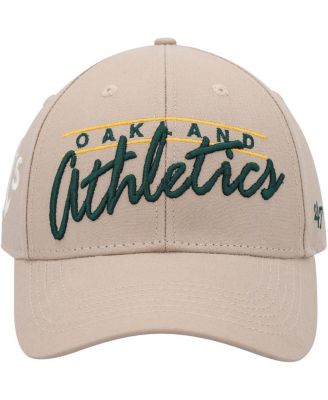 Men's Khaki Oakland Athletics Atwood MVP Adjustable Hat