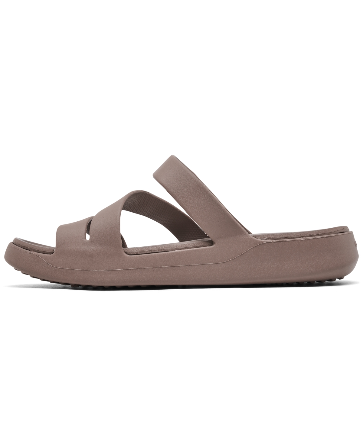 Crocs Women's Getaway Casual Strappy Sandals From Finish Line In Truffle