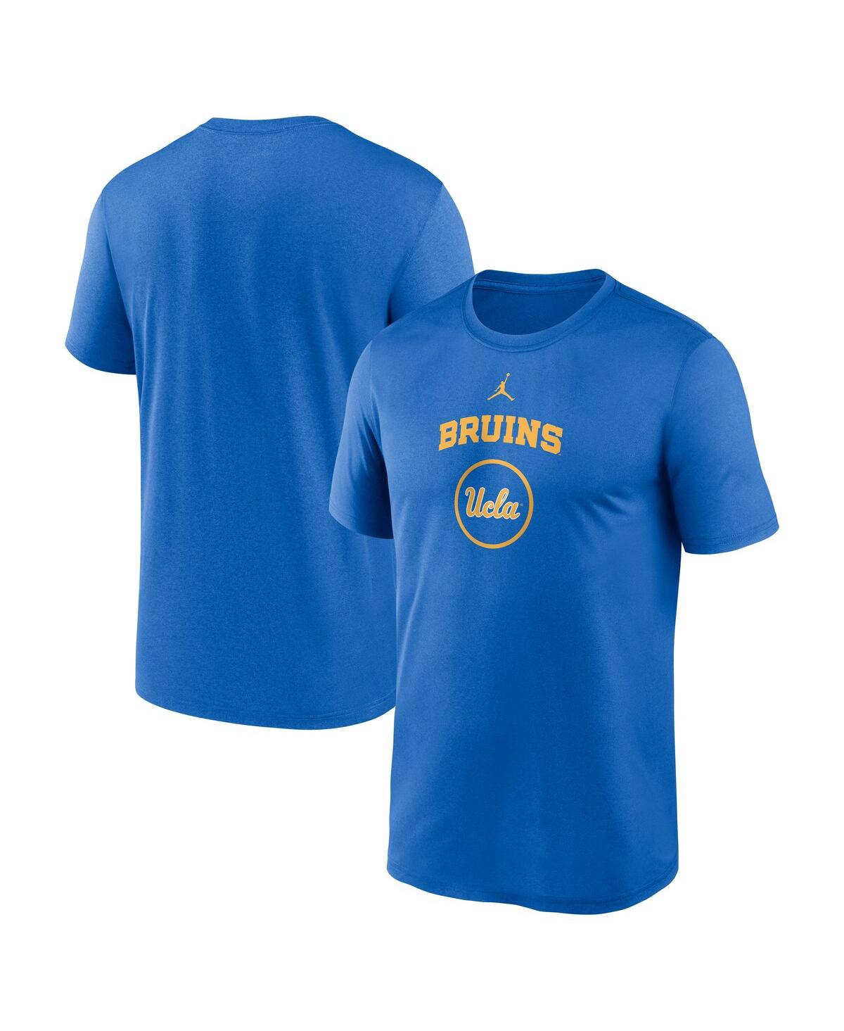 Jordan Men's Blue Ucla Bruins On-court Basketball Legend Practice Performance T-shirt In Blue