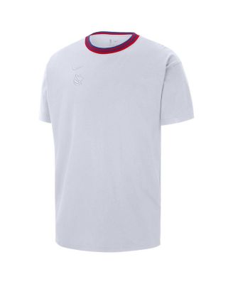 Men's White Sacramento Kings City Edition Courtside Premium T-Shirt