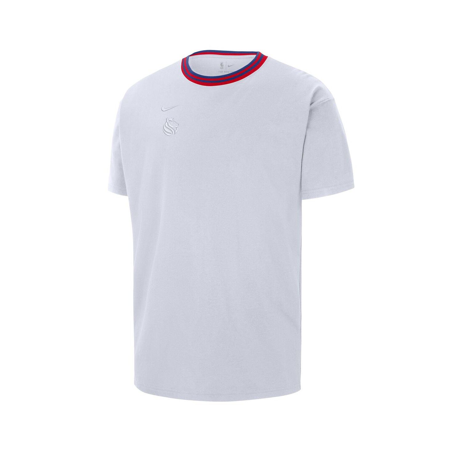 Men's White Sacramento Kings City Edition Courtside Premium T-Shirt