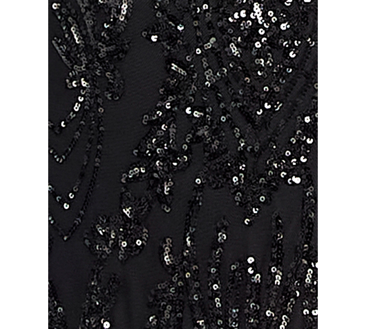 CRYSTAL DOLL JUNIORS' SEQUINED LACE-UP-BACK GOWN 