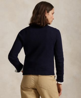 Women's Flag Cotton Crew Neck Sweater