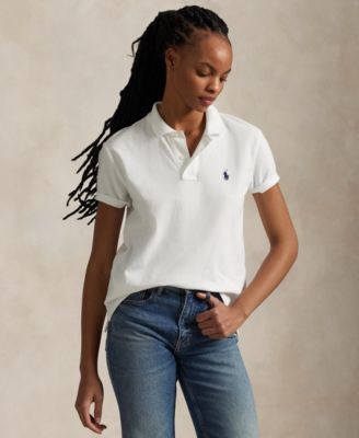 Polo Ralph Lauren - Women's Classic-Fit Mesh Polo Shirt