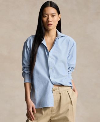 Polo Ralph Lauren - Women's Relaxed-Fit Oxford Shirt