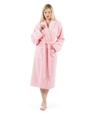 100% Turkish Cotton Personalized Terry Bath Robe - Pink
