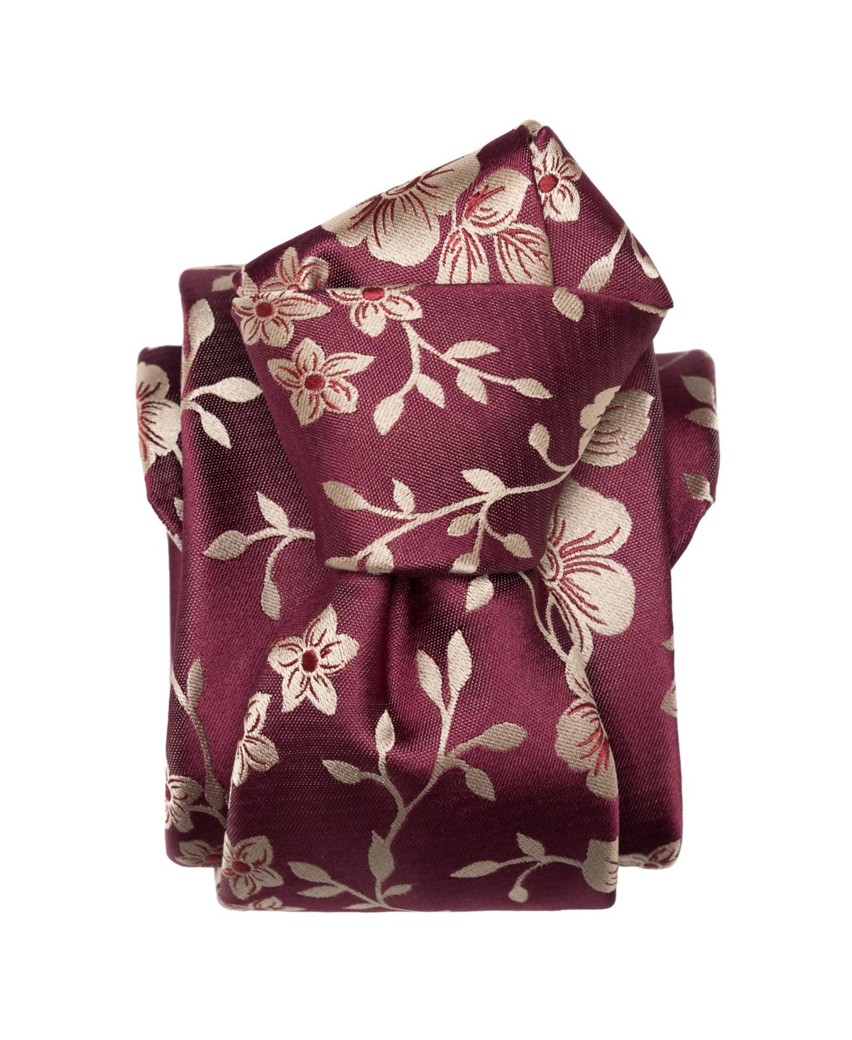 Big & Tall Silvio - Silk Jacquard Tie for Men - Green