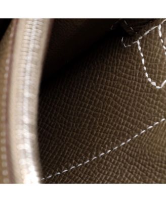 Pre-Owned HERMES Kelly To Go Wallet Epsom